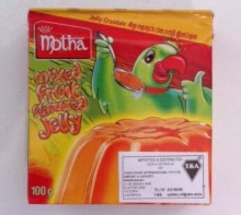 Motha Mixed Fruit Flavoured Jelly 100g