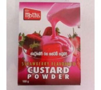 Motha Strawberry Flavoured Custard Powder 100g